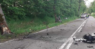 Śmiertelny wypadek na trasie Klimki - Perły. Policjanci wyjaśniają przyczyny zdarzenia