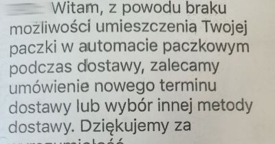 Dostał wiadomość od rzekomej firmy kurierskiej z prośbą o przekierowanie przesyłki! Stracił prawie 1000 złotych