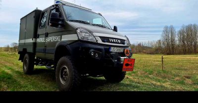 Policjanci zabezpieczyli pociski z II wojny w Pozezdrzu