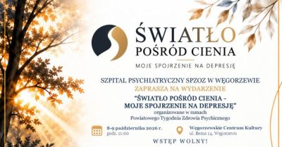 Światło pośród cienia zaprosi do rozmowy o depresji